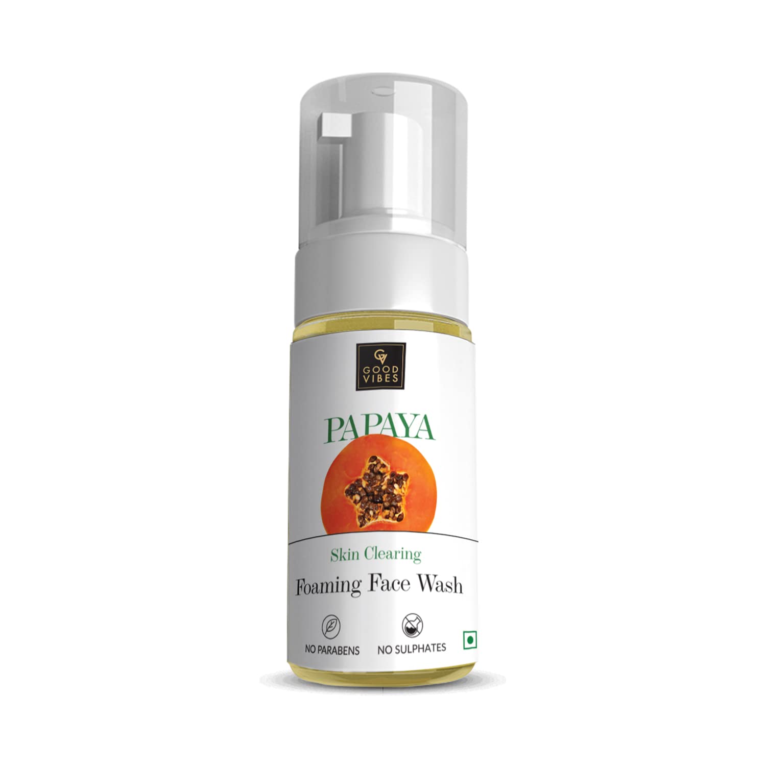 Good Vibes Papaya Skin Clearing Foaming Face Wash
