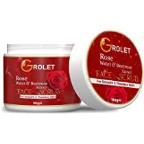 Grolet Rose Face Scrub for Smooth & Anti-Ageing Skin