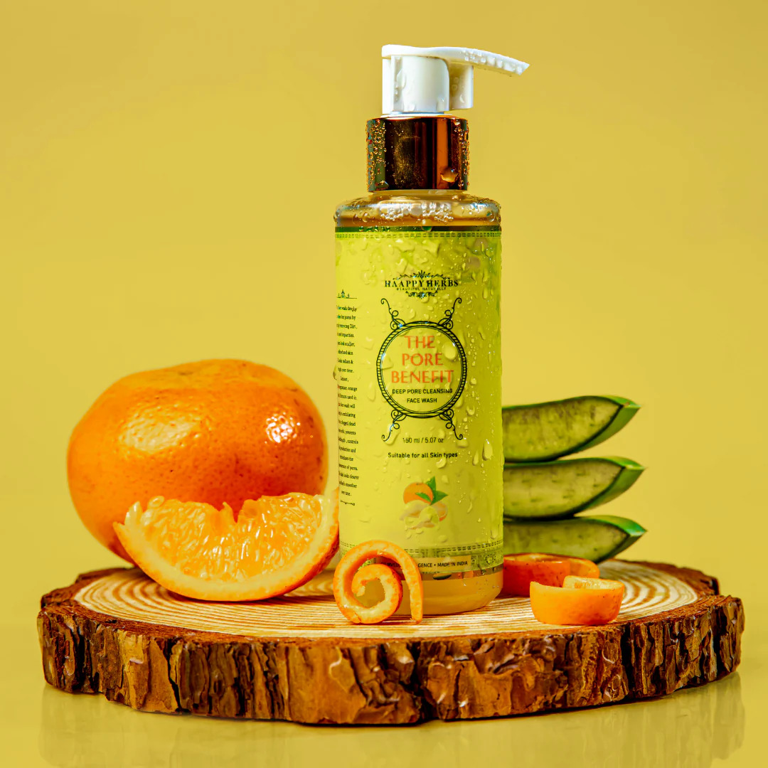 Happy Herbs The Pore Benefit - Deep Pore Cleansing Face Wash