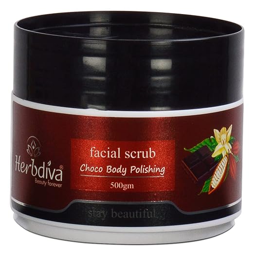 Herbdiva Choco Body Polishing Facial Scrub