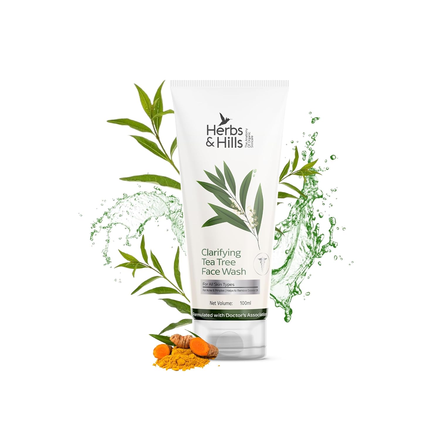 Herbs And Hills Clarifying Tea Tree Face Wash