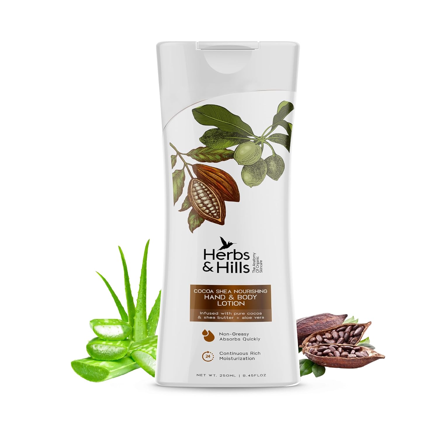 Herbs And Hills Hand & Body Lotion (Cocoa & Shea)