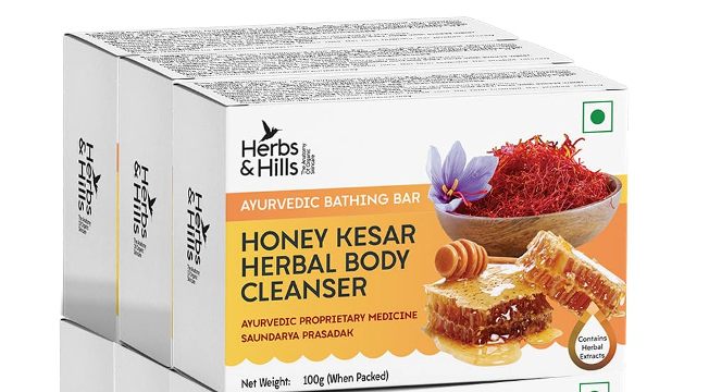 Herbs And Hills Honey Kesar Herbal Body Cleanser