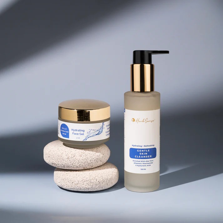 Herbsense Hydrating Duo - Gentle Skin Cleanser & Hydrating Face Gel 