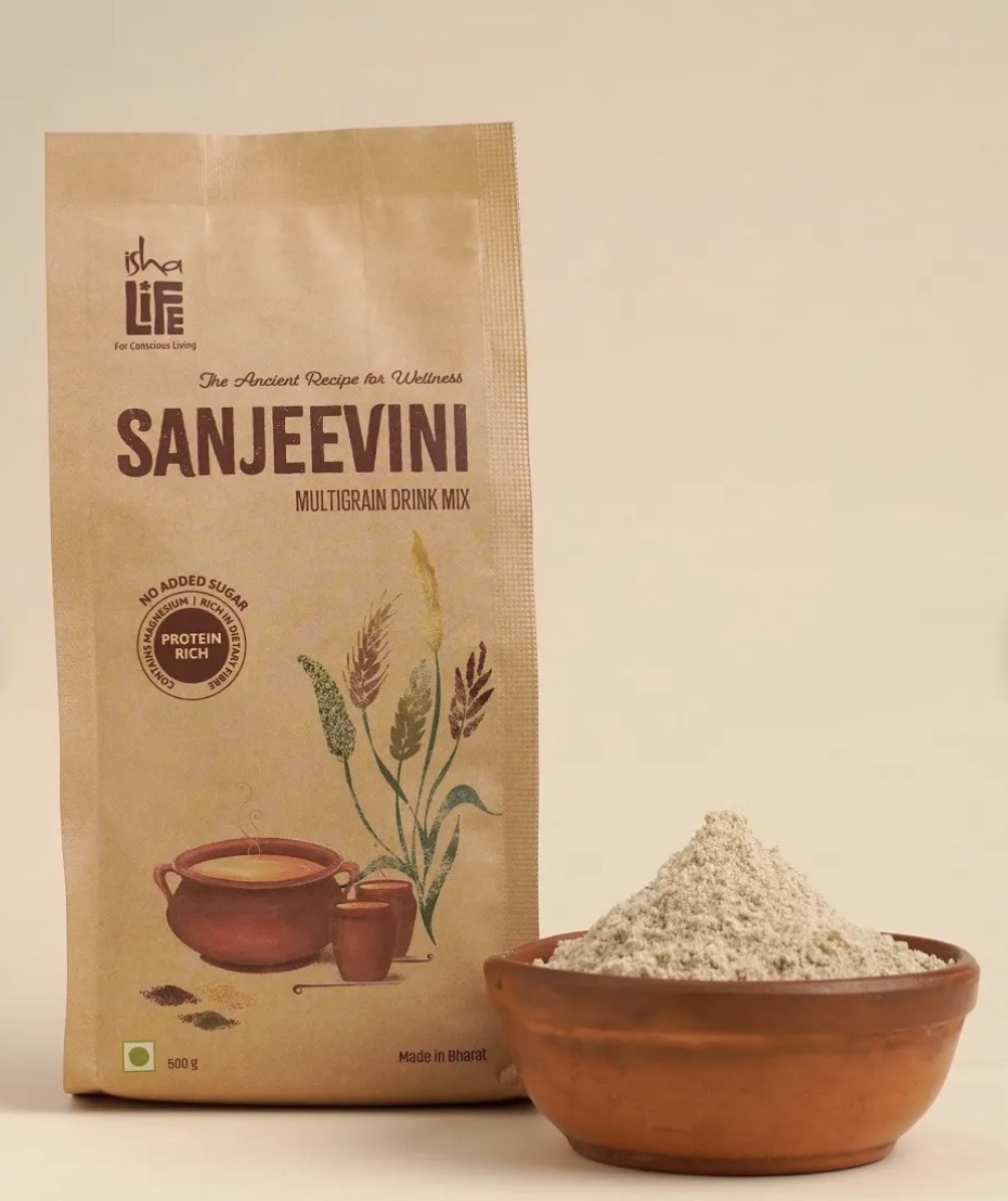 Isha Life Sanjeevini Multigrain Health Drink Mix