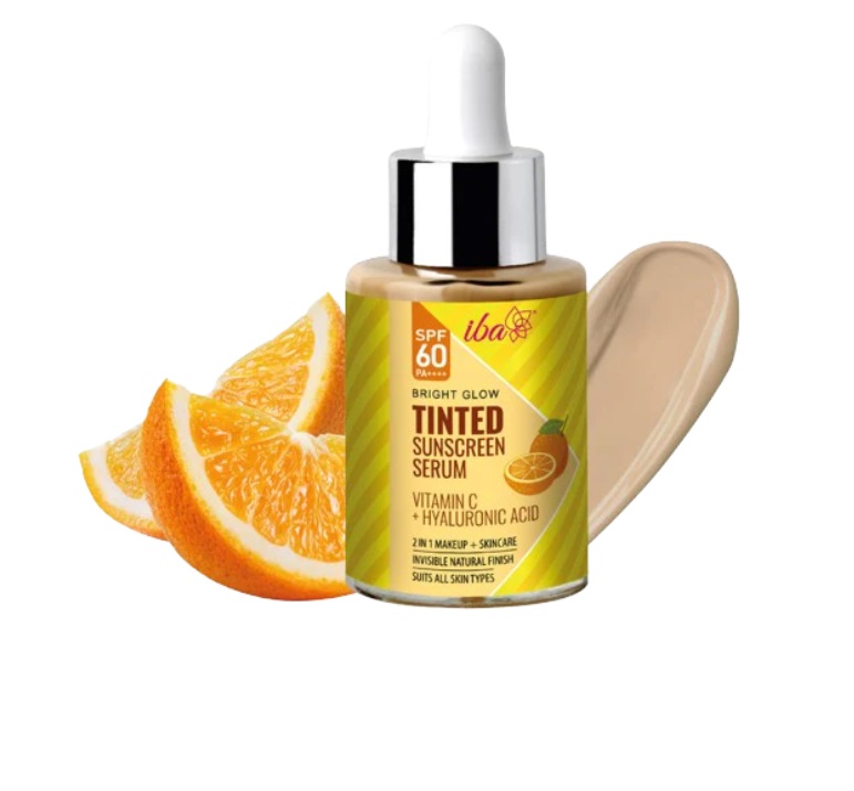Iba Bright Glow Tinted Sunscreen Serum SPF 60 PA++++