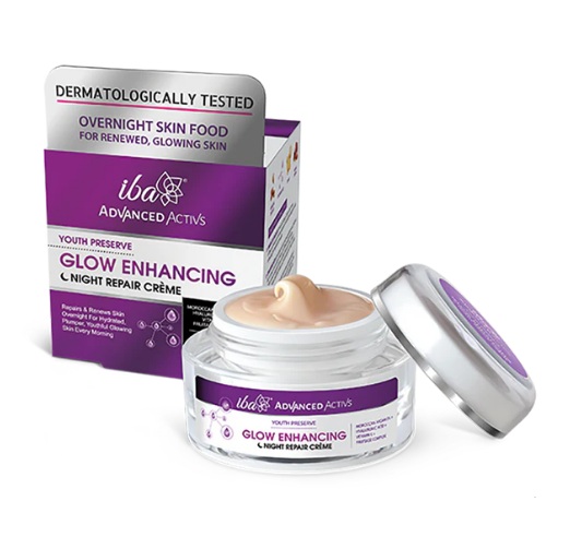 Iba Glow Enhancing Night Repair Cream