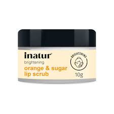 Inatur Orange Oil & Sugar Lip Scrub