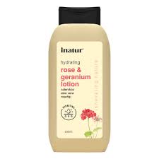 Inatur Rose & Geranium Lotion