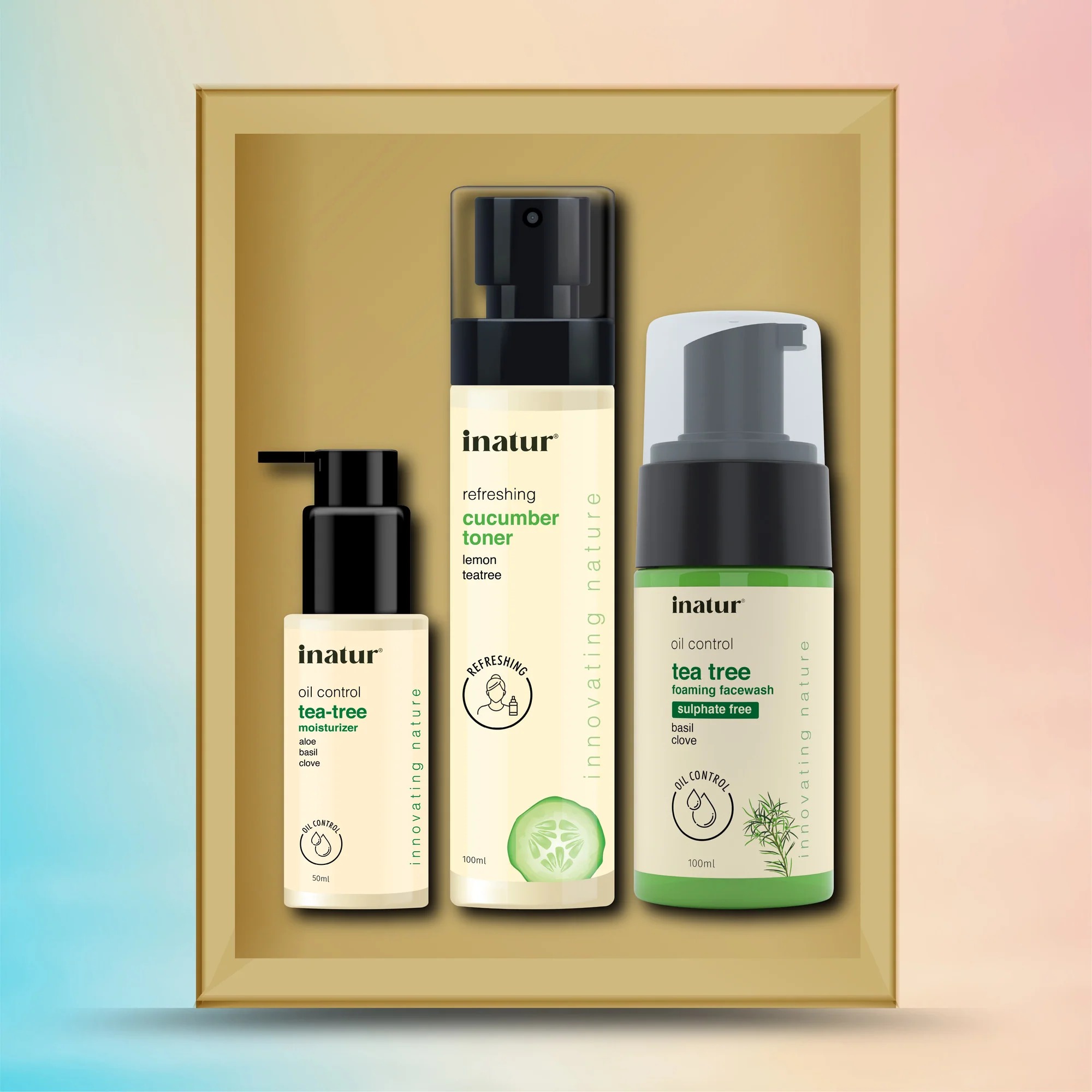 Inatur Tea Tree Skincare Gift Box
