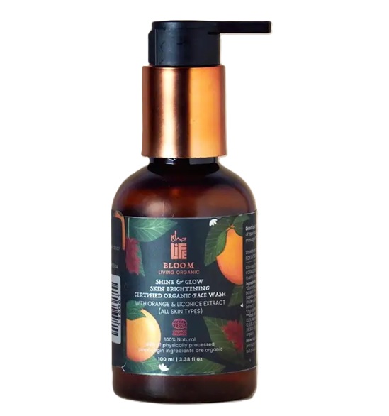 Isha Life Shine Glow Skin Brightening Organic Face Wash