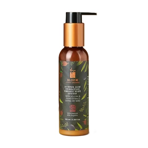 Isha Life Skin Hydrating Organic Body Lotion With Jojoba Olive Extract