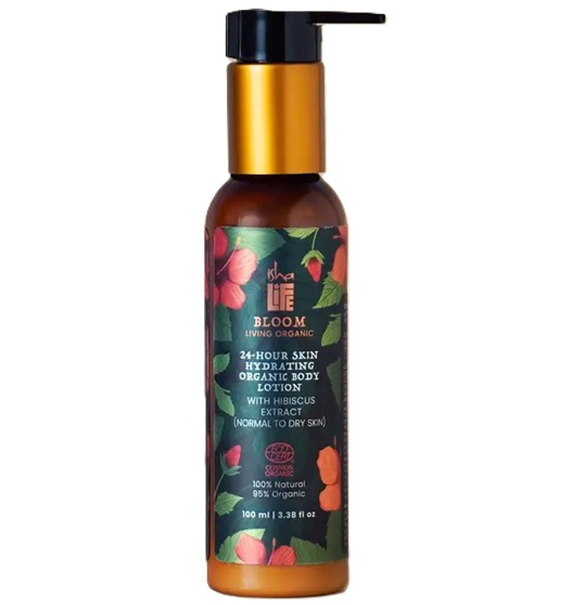 Isha Life Skin Hydrating Organic Body Lotion With Hibiscus Extract