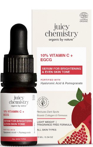 Juicy Chemistry 10% Vitamin C + EGCG Face Serum