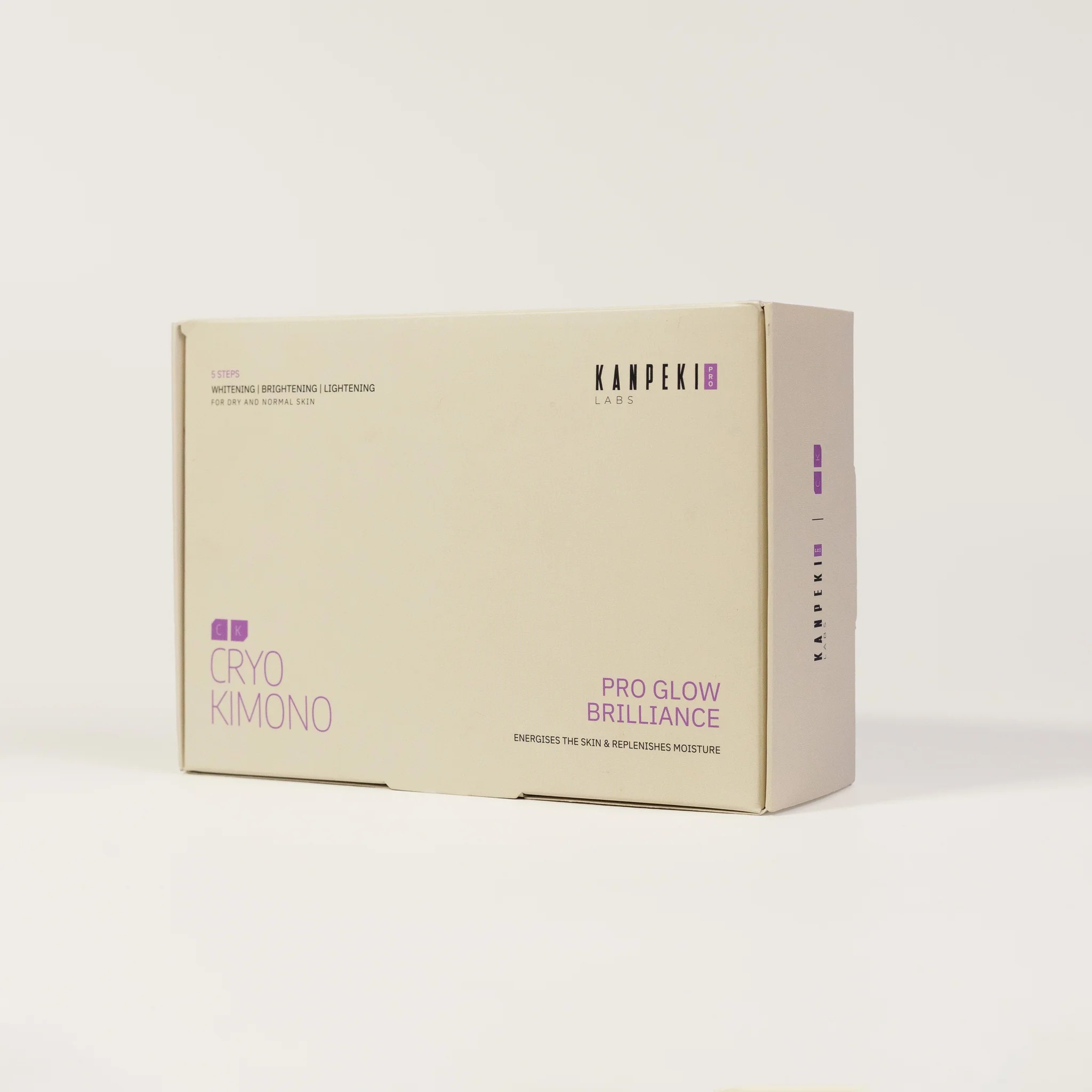 Kanpeki Labs Cryo Kimono Pro Glow Brilliance - 5 Steps Facial Kit