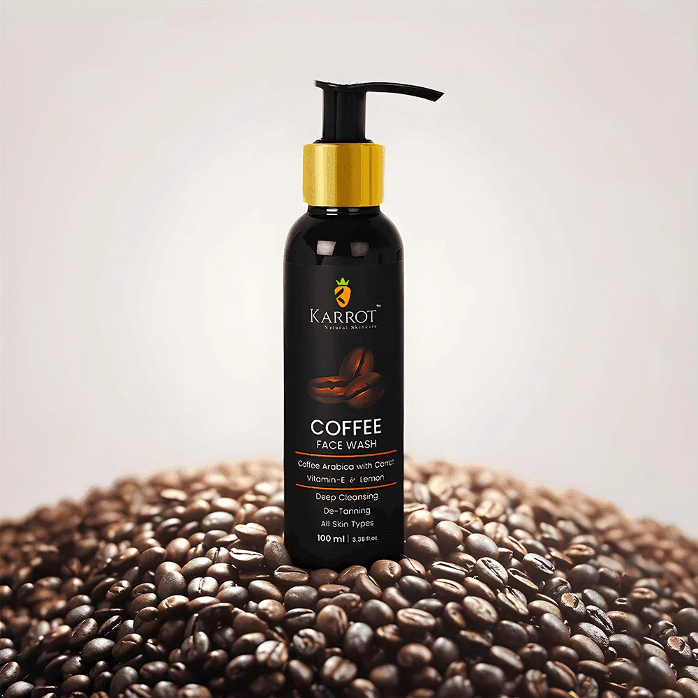 karrot Natural Coffee Gel Face Wash