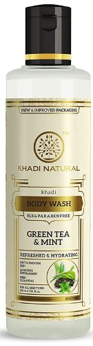Khadi Natural Green Tea & Mint Body Wash