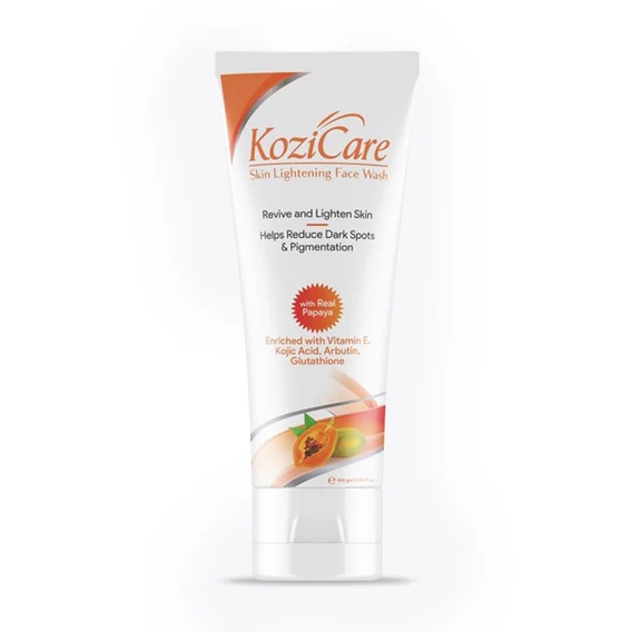 Kozicare Skin Lightening/Brightening Papaya Detan Facewash