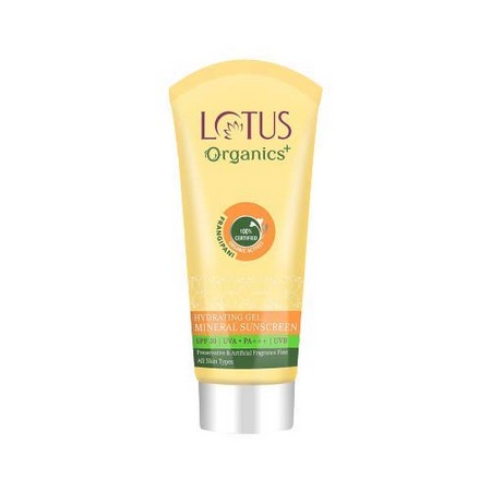 Lotus Organics Hydrating Gel Mineral Sunscreen SPF 30 