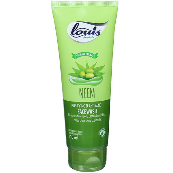 Louis Herbals Neem Purifying & Anti-Acne Face Wash