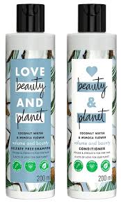 Love Beauty and Planet Coconut Water & Mimosa Flower Volume and Bounty Shampoo & Conditioner Combo