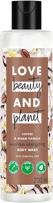 Love Beauty and Planet Coffee & Warm Vanilla Sulfate Free Body Wash