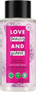 Love Beauty and Planet Rice Water & Angelica Seed Oil Silicone Free Shampoo