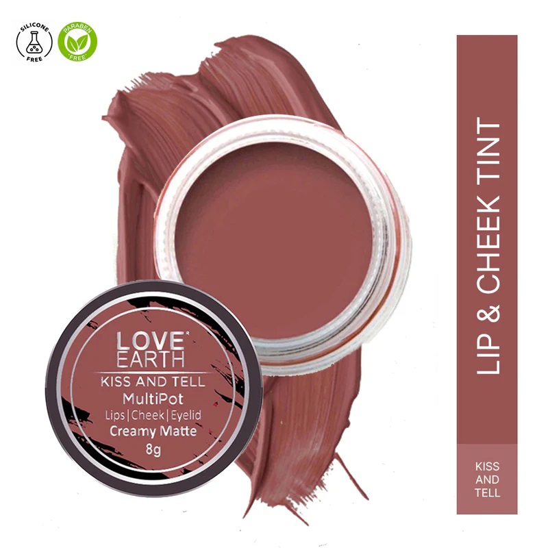 Love Earth Kiss and Tell - Multipot - Lip & Cheek Tint