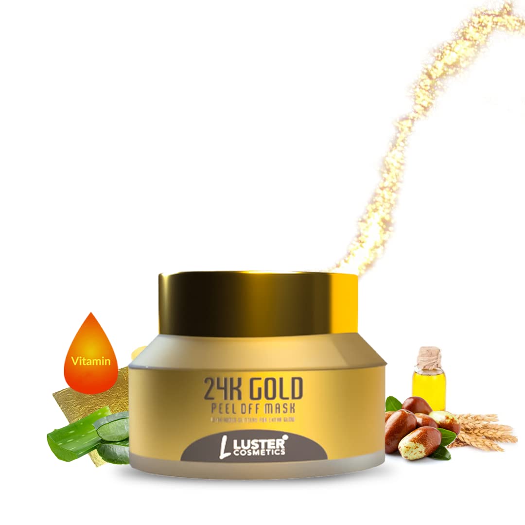 Luster Cosmetics 24K Gold Peel Off Mask