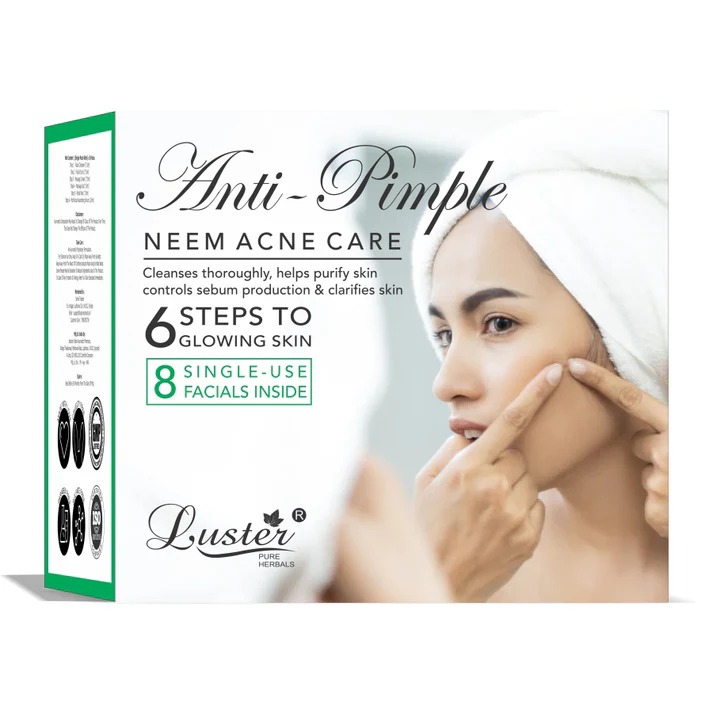 Luster Cosmetics Anti-Pimple Neem Acne Care Facial Kit