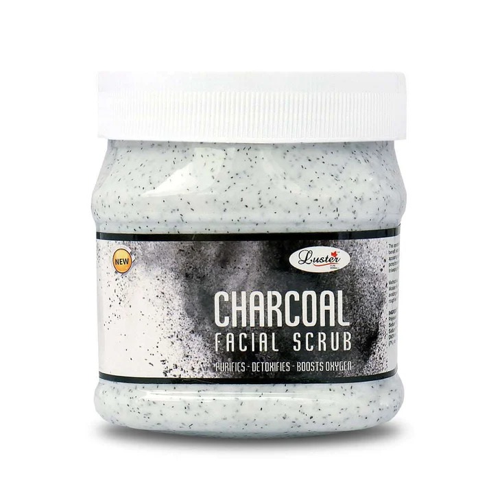 Luster Cosmetics Charcoal Facial Scrub
