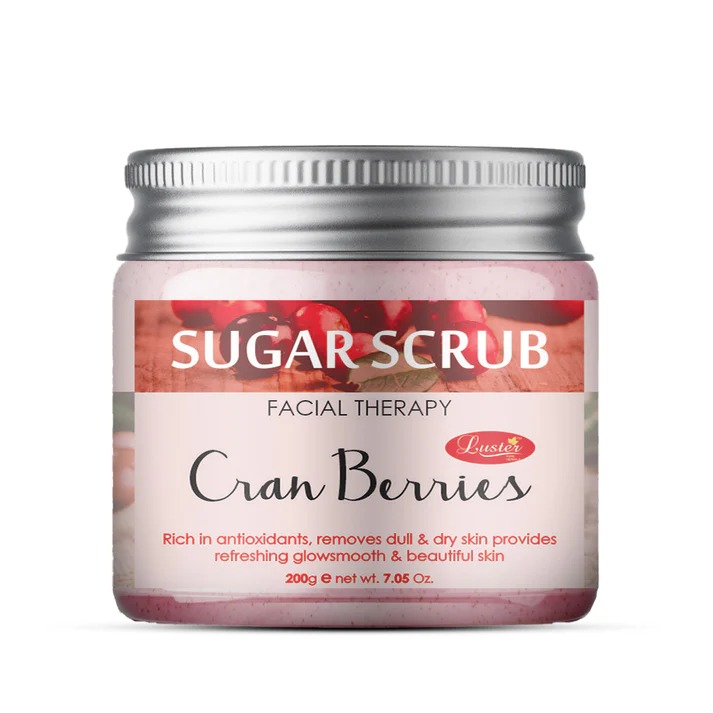 Luster Cosmetics Cranberries Sugar Scrub