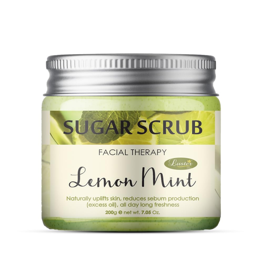 Luster Cosmetics Lemon Mint Sugar Scrub