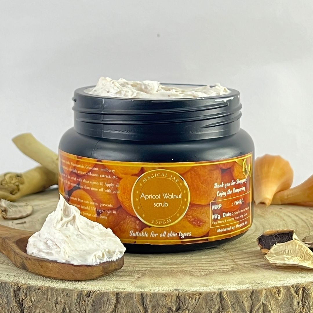 Magical Jar Apricot Walnut Scrub