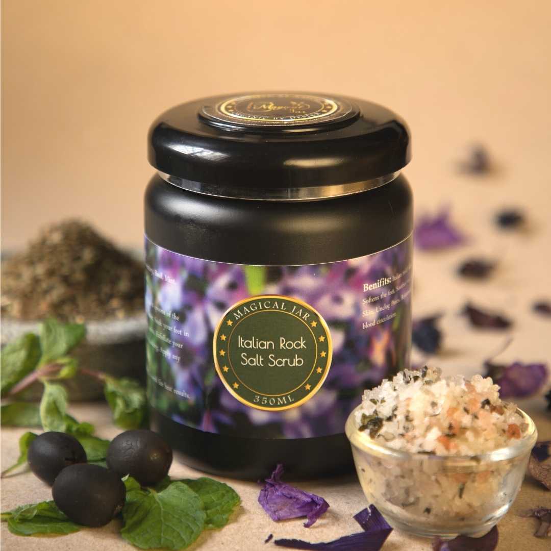 Magical Jar Italian Rock Salt Scrub