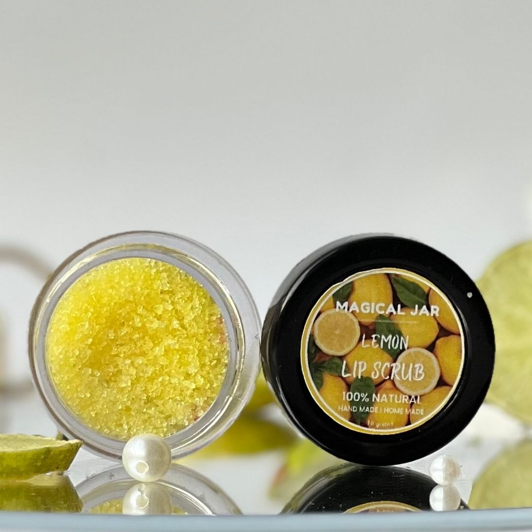Magical Jar Lemon Lip Scrub