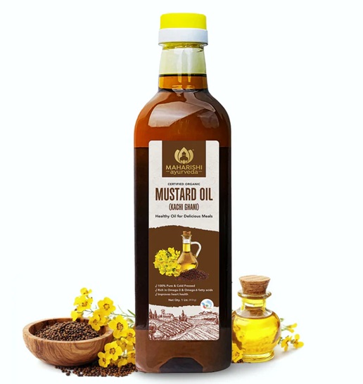Maharishi Ayurveda Pure Cold Pressed Mustard Oil 