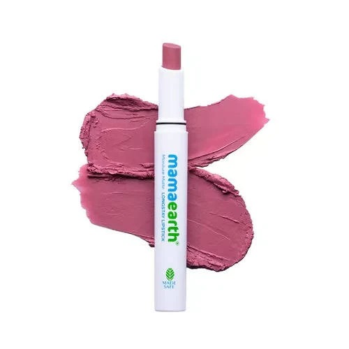 Mamaearth Moisture Matte Long Stay Lipstick-Pink Tulip 