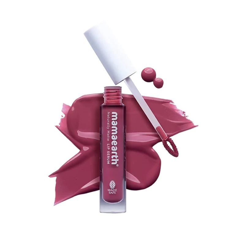 Mamaearth Naturally Matte Lip Serum Pink Daffodil