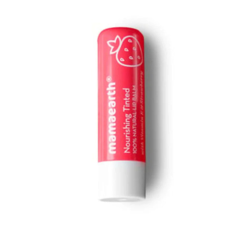 Mamaearth Nourishing Tinted Lip Balm Strawberry 