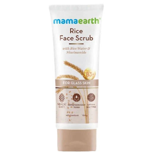 Mamaearth Rice Face Scrub