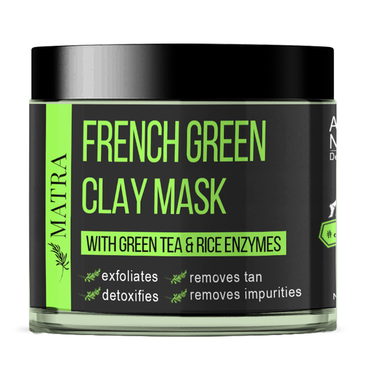 Matra French Green Clay Green Tea Face Mask 
