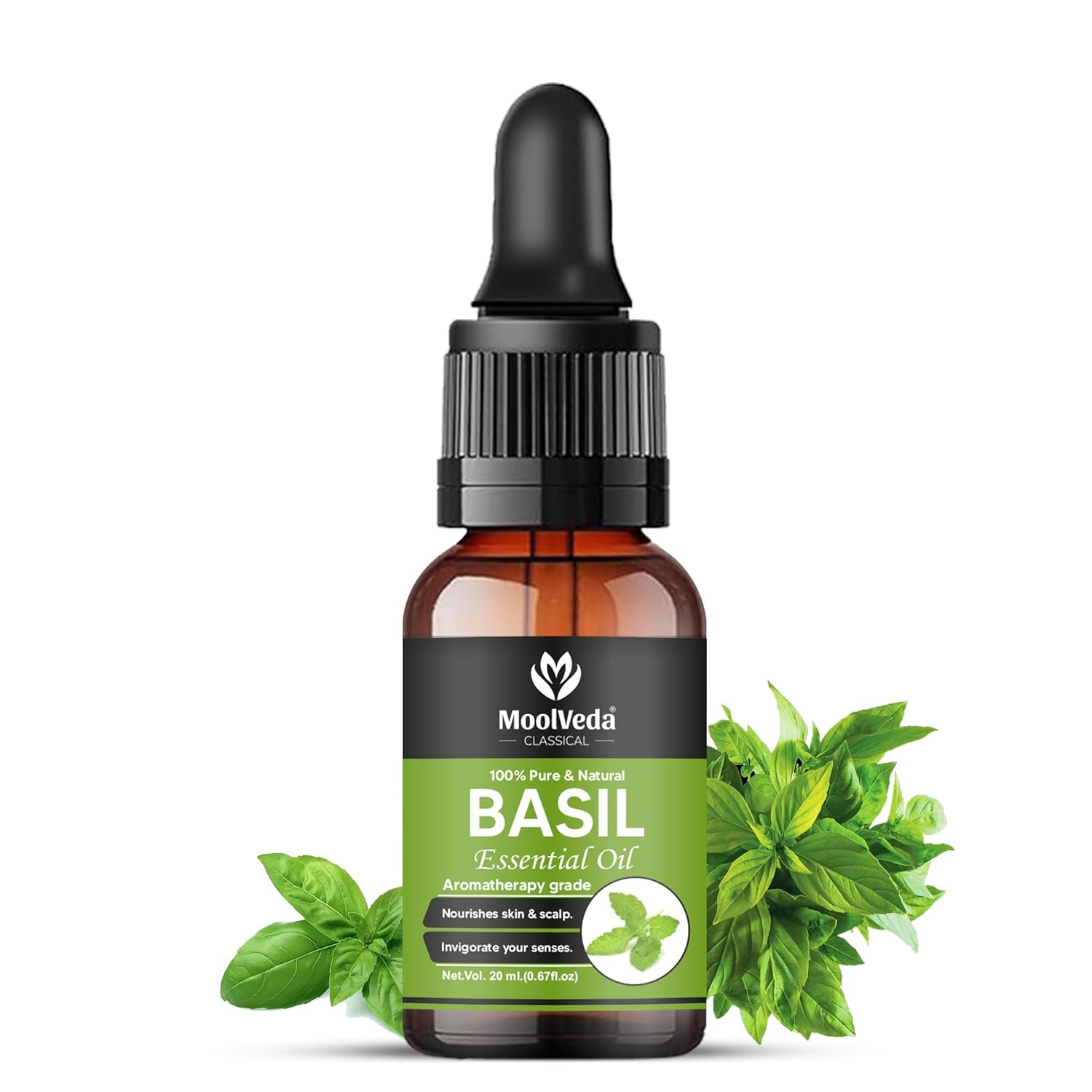 Moolveda Basil Essential Oil