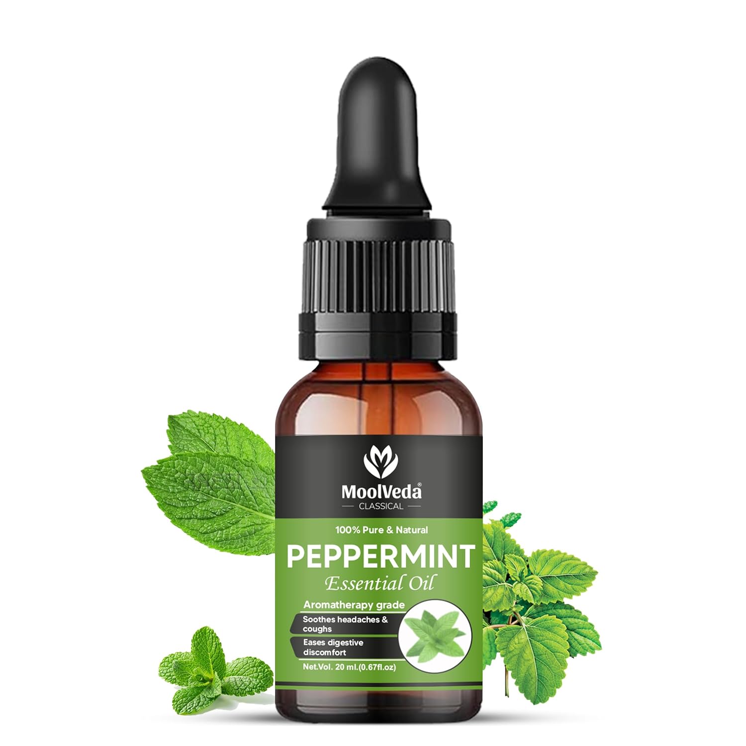 Moolveda Peppermint Essential Oil 