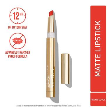 MyGlamm Ultimatte Long Stay Matte Lipstick - Vamp