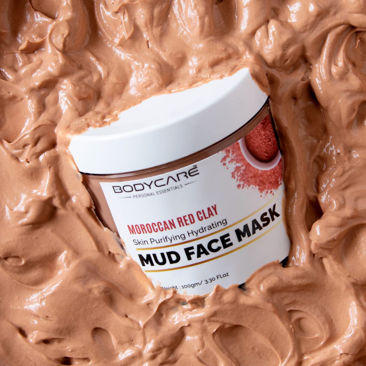 My Body Care Moroccan Red Clay Purifying Hydrating Mud Face Mask
