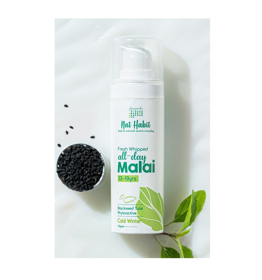 Nat Habit All-Day Face Malai - 13-19Yrs - Cold Winter Weather