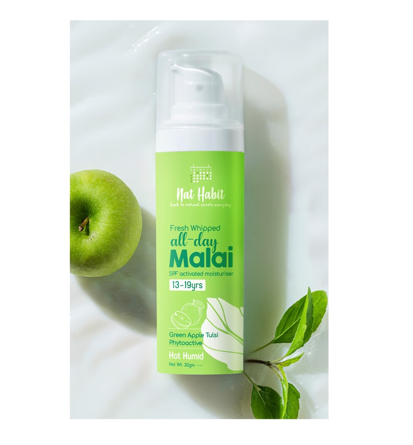 Nat Habit All-Day Face Malai - 13-19Yrs - Hot Humid Weather