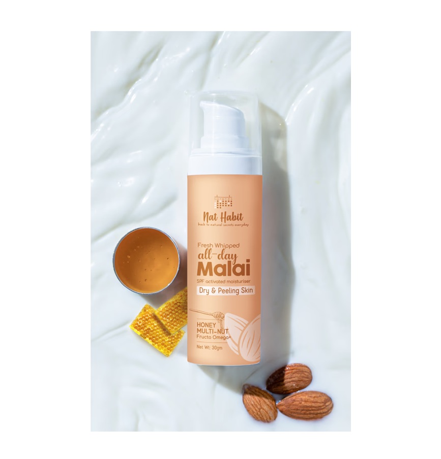 Nat Habit All-Day Face Malai - For Dry & Peeling Skin