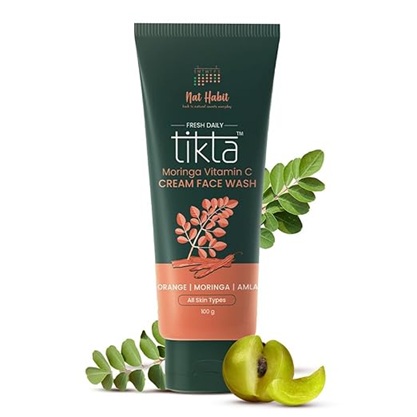 Nat Habit Moringa Vit-C Tikta Cream Face Wash
